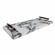Elora Natural Stone Charcuterie Board & Serving Tray