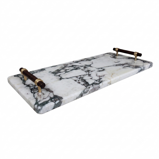 Elora Natural Stone Charcuterie Board & Serving Tray