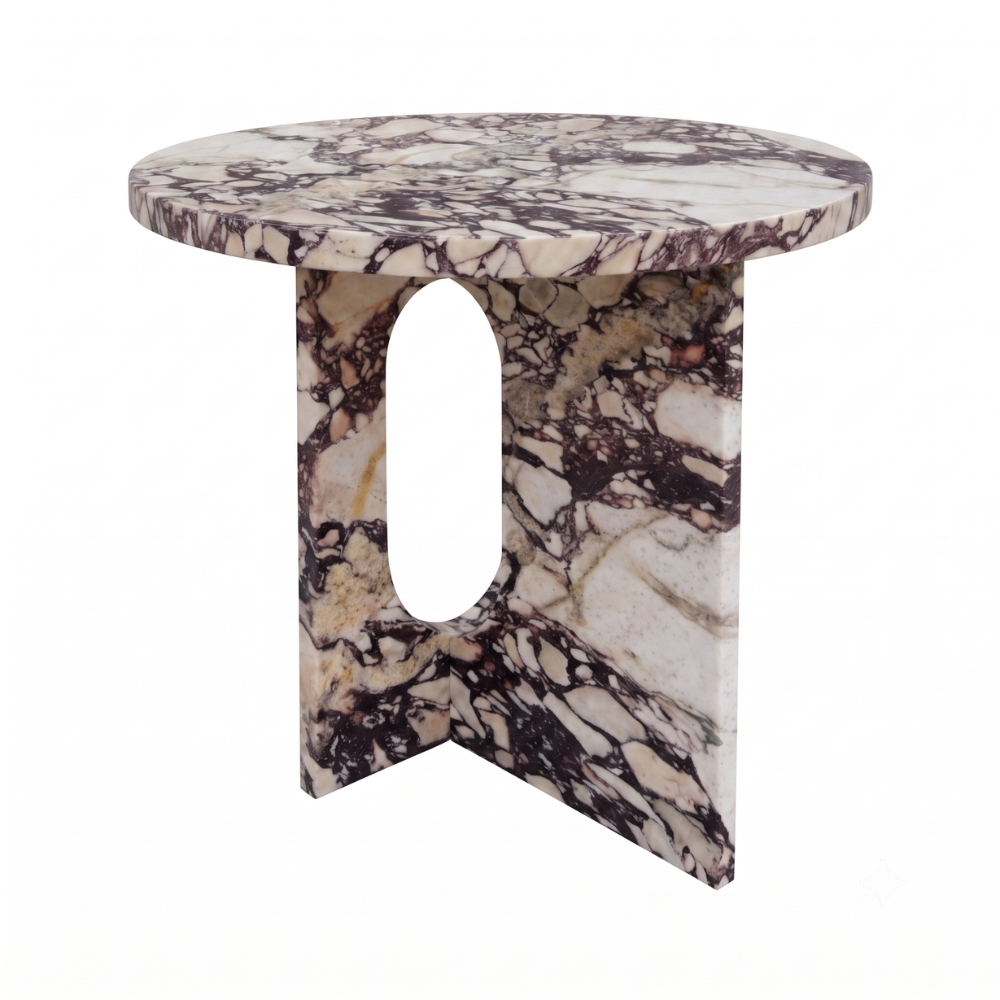 Sofia Natural Stone Side Table