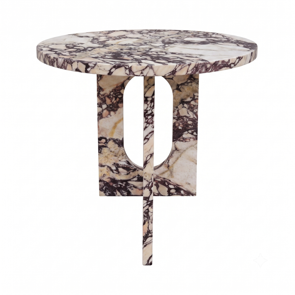 Sofia Natural Stone Side Table