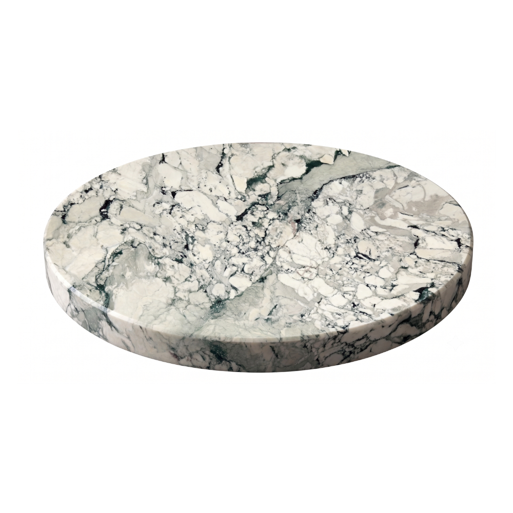 Handcrafted Natural Stone Coasters, Set of 4