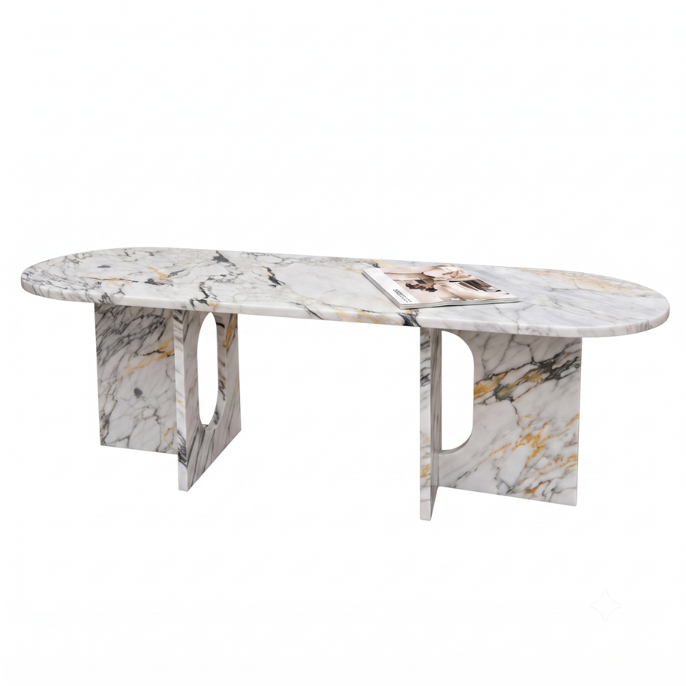 Nora Natural Stone Coffee Table