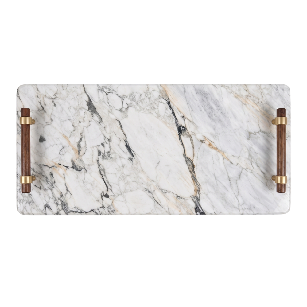 Elora Natural Stone Charcuterie Board & Serving Tray