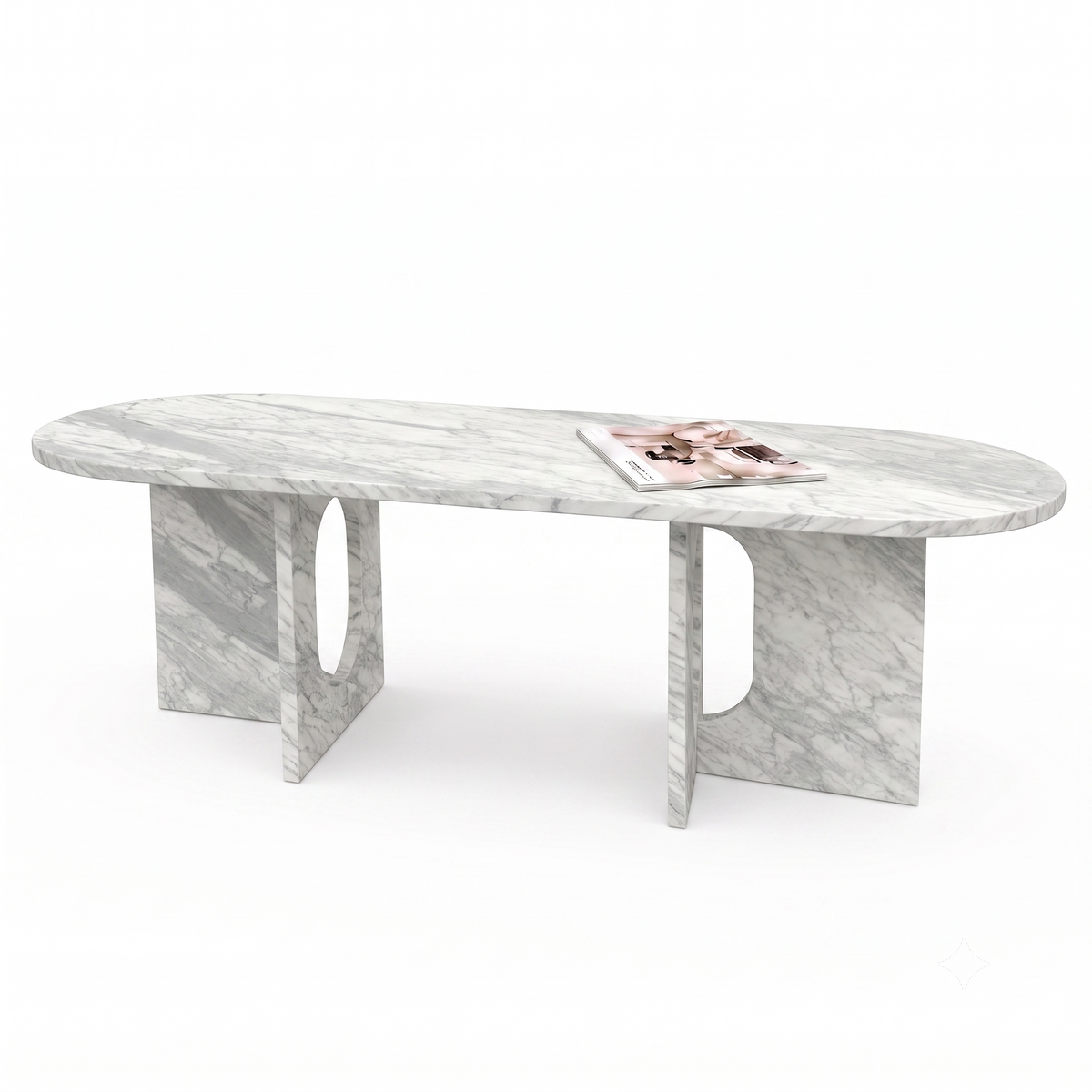 Nora Natural Stone Coffee Table