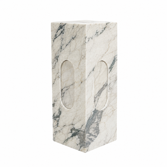 Custom Natural Stone Plinth | Luxury Marble & Stone Display Pedestal