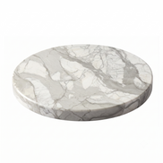 Handcrafted Natural Stone Coasters, Set of 4