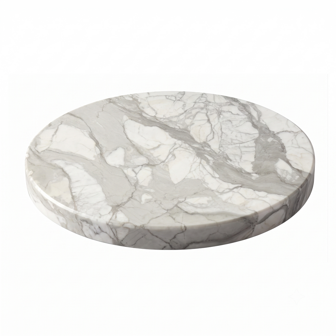 Handcrafted Natural Stone Coasters, Set of 4