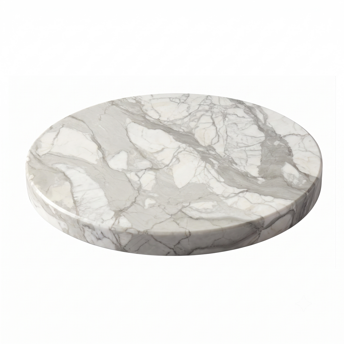Handcrafted Natural Stone Coasters, Set of 4