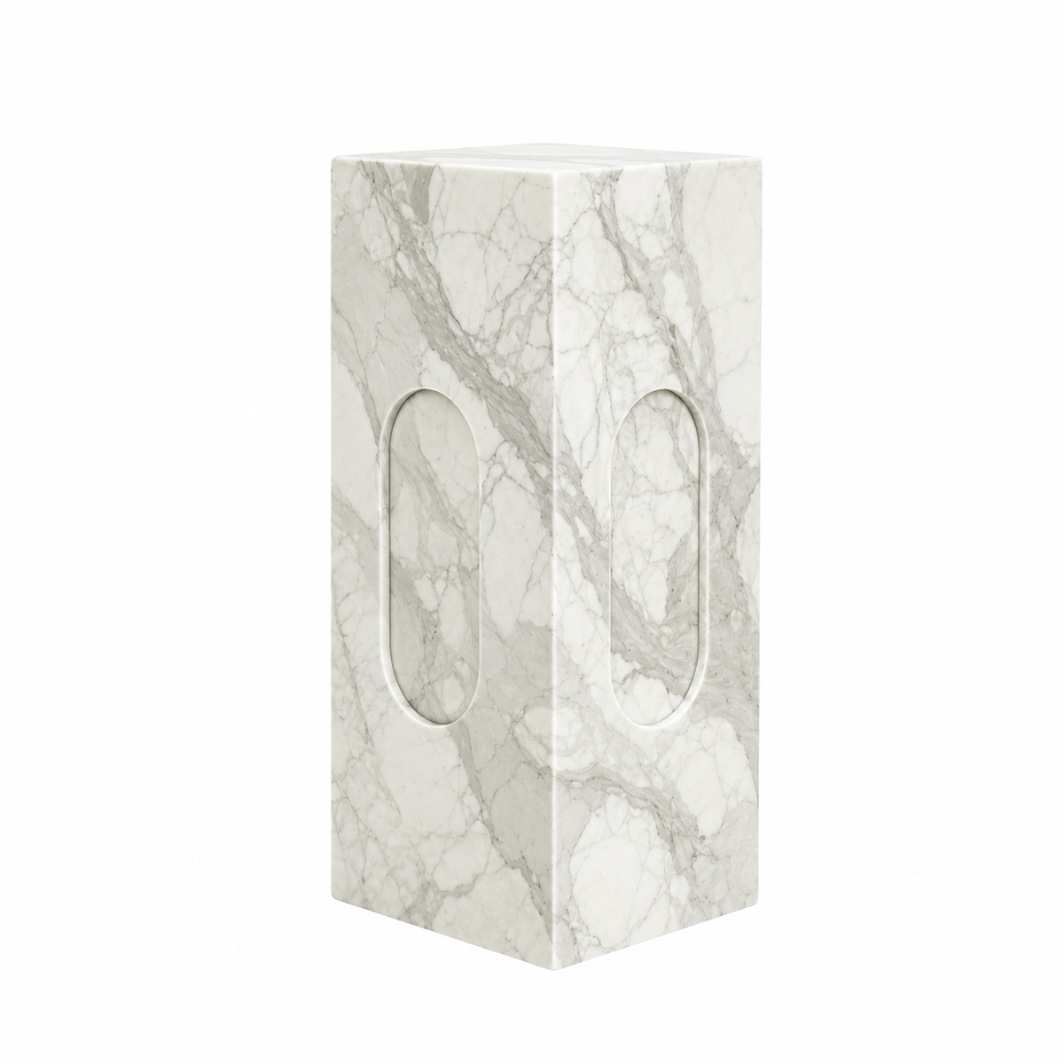 Custom Natural Stone Plinth | Luxury Marble & Stone Display Pedestal