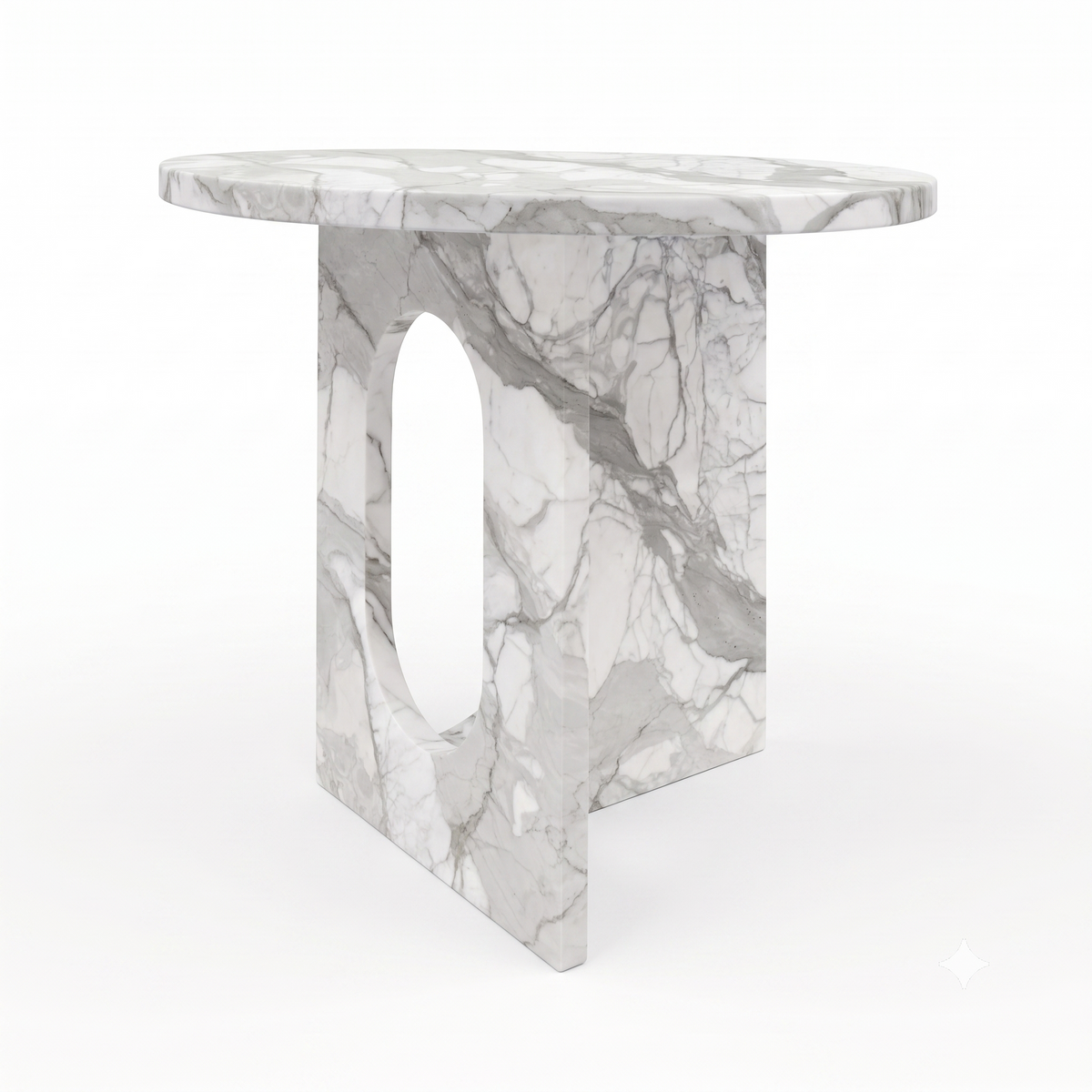 Sofia Natural Stone Side Table