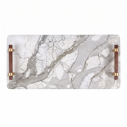 Elora Natural Stone Charcuterie Board & Serving Tray