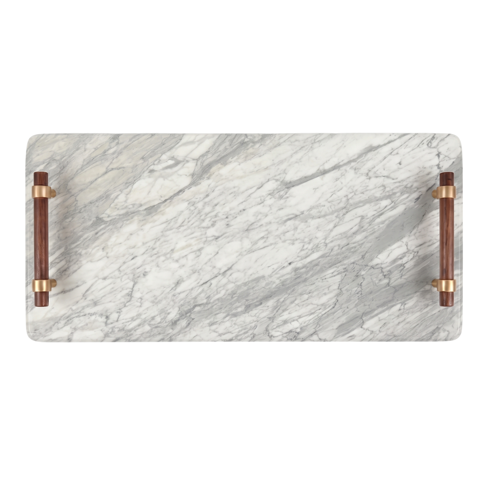 Elora Natural Stone Charcuterie Board & Serving Tray