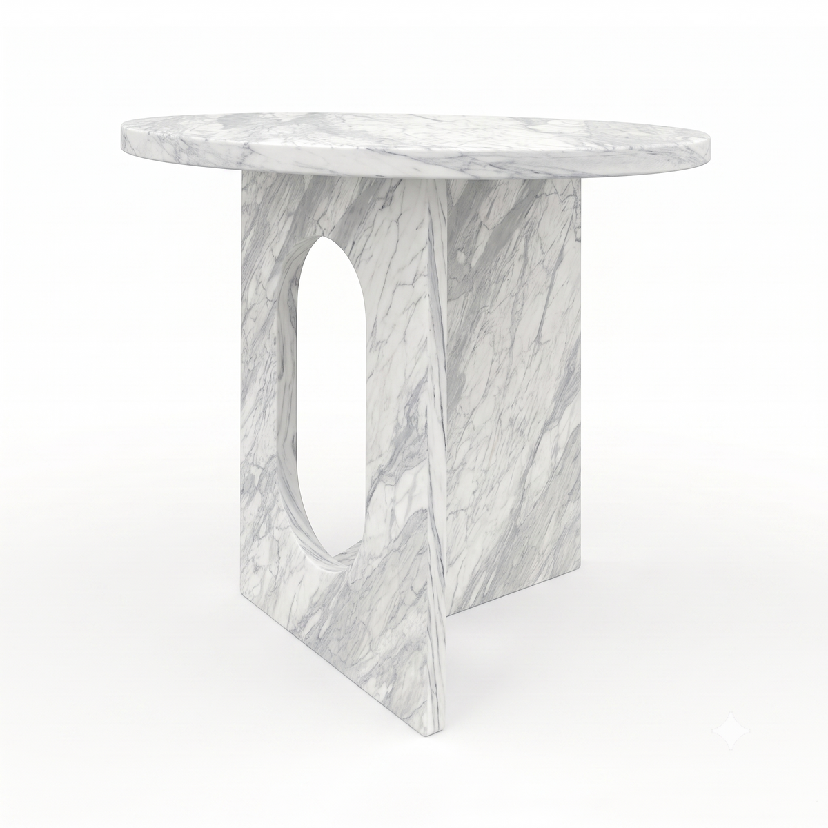 Sofia Natural Stone Side Table
