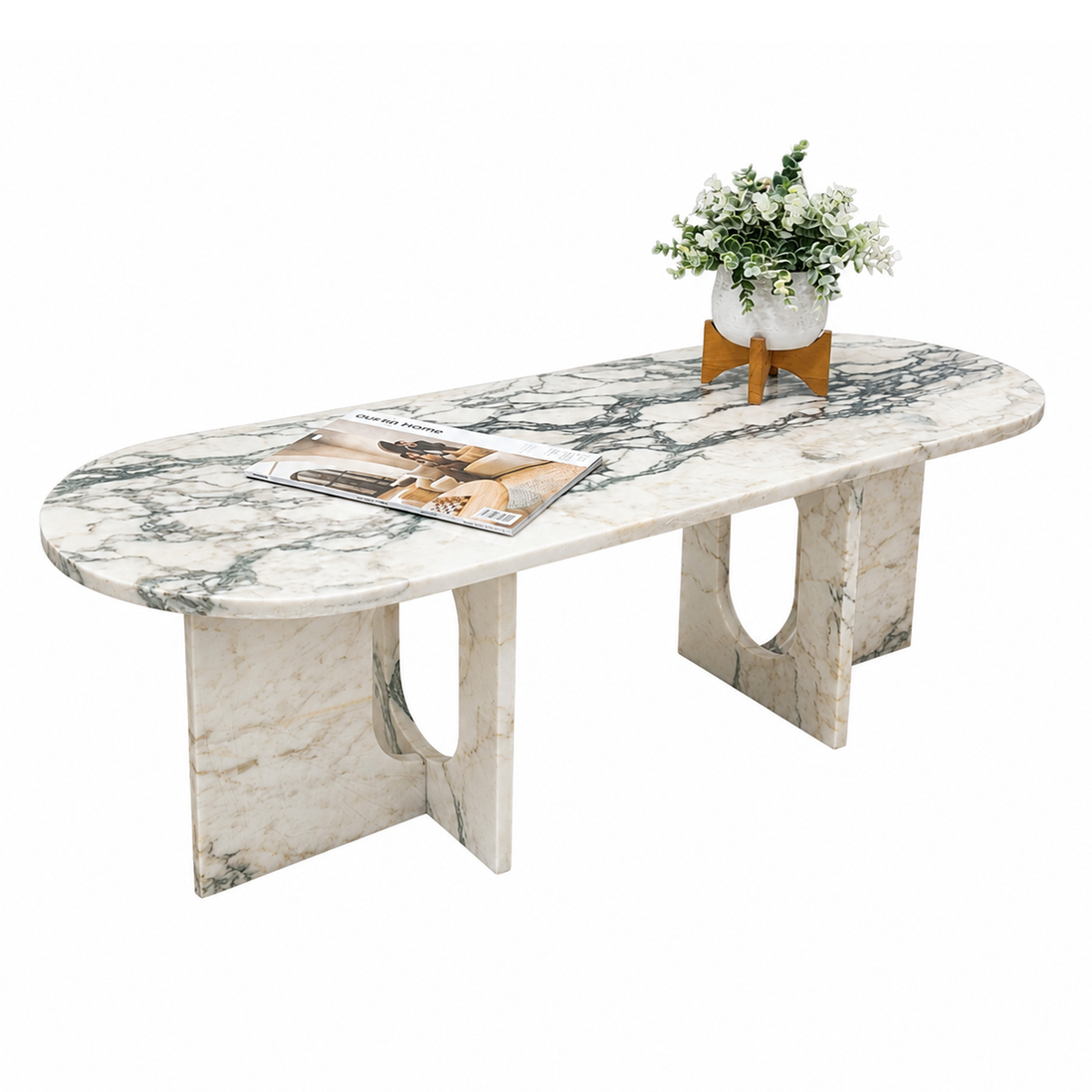 Nora Natural Stone Coffee Table