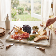 Elora Natural Stone Charcuterie Board & Serving Tray