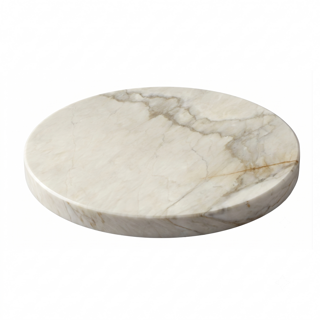 Handcrafted Natural Stone Coasters, Set of 4