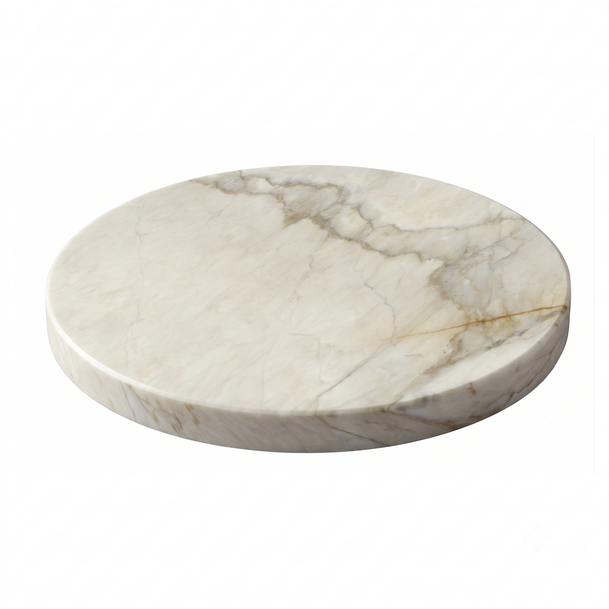 Handcrafted Natural Stone Coasters, Set of 4