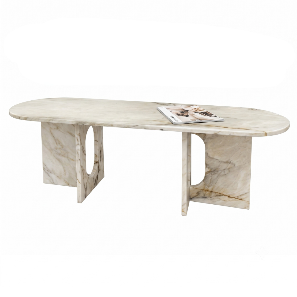 Nora Natural Stone Coffee Table