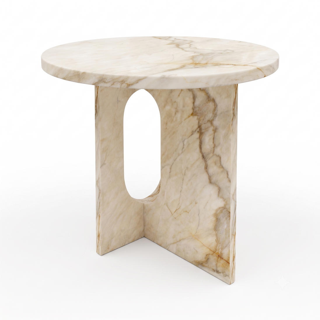 Sofia Natural Stone Side Table