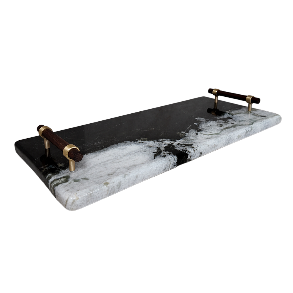 Elora Natural Stone Charcuterie Board & Serving Tray
