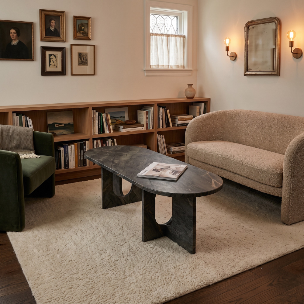 Nora Natural Stone Coffee Table