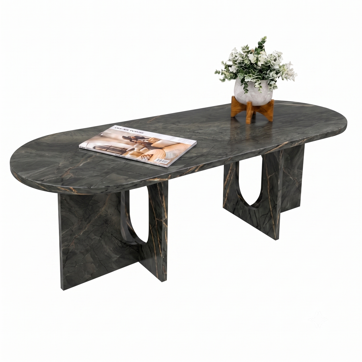 Nora Natural Stone Coffee Table