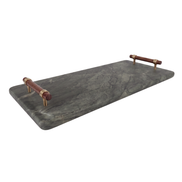 Elora Natural Stone Charcuterie Board & Serving Tray