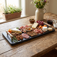 Elora Natural Stone Charcuterie Board & Serving Tray