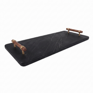 Elora Natural Stone Charcuterie Board & Serving Tray