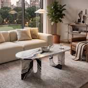 Nora Natural Stone Coffee Table