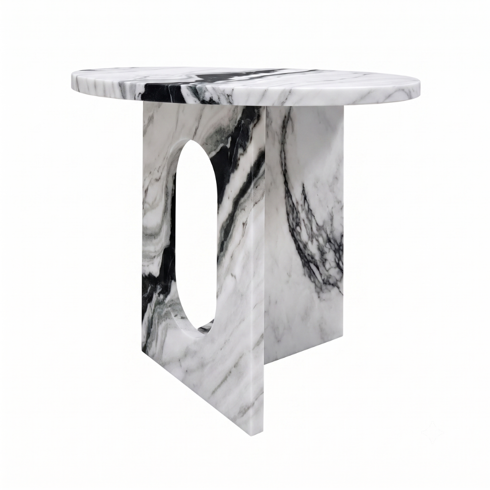 Sofia Natural Stone Side Table