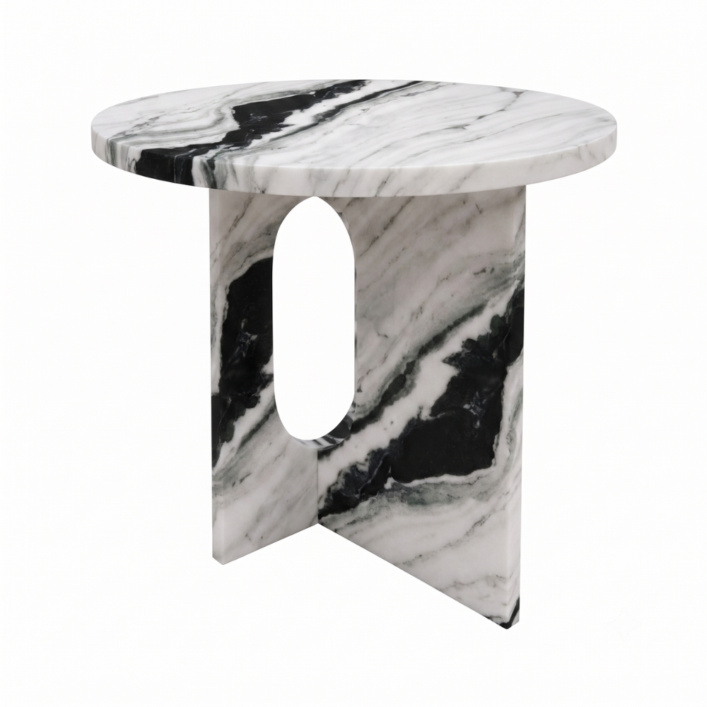 Sofia Natural Stone Side Table