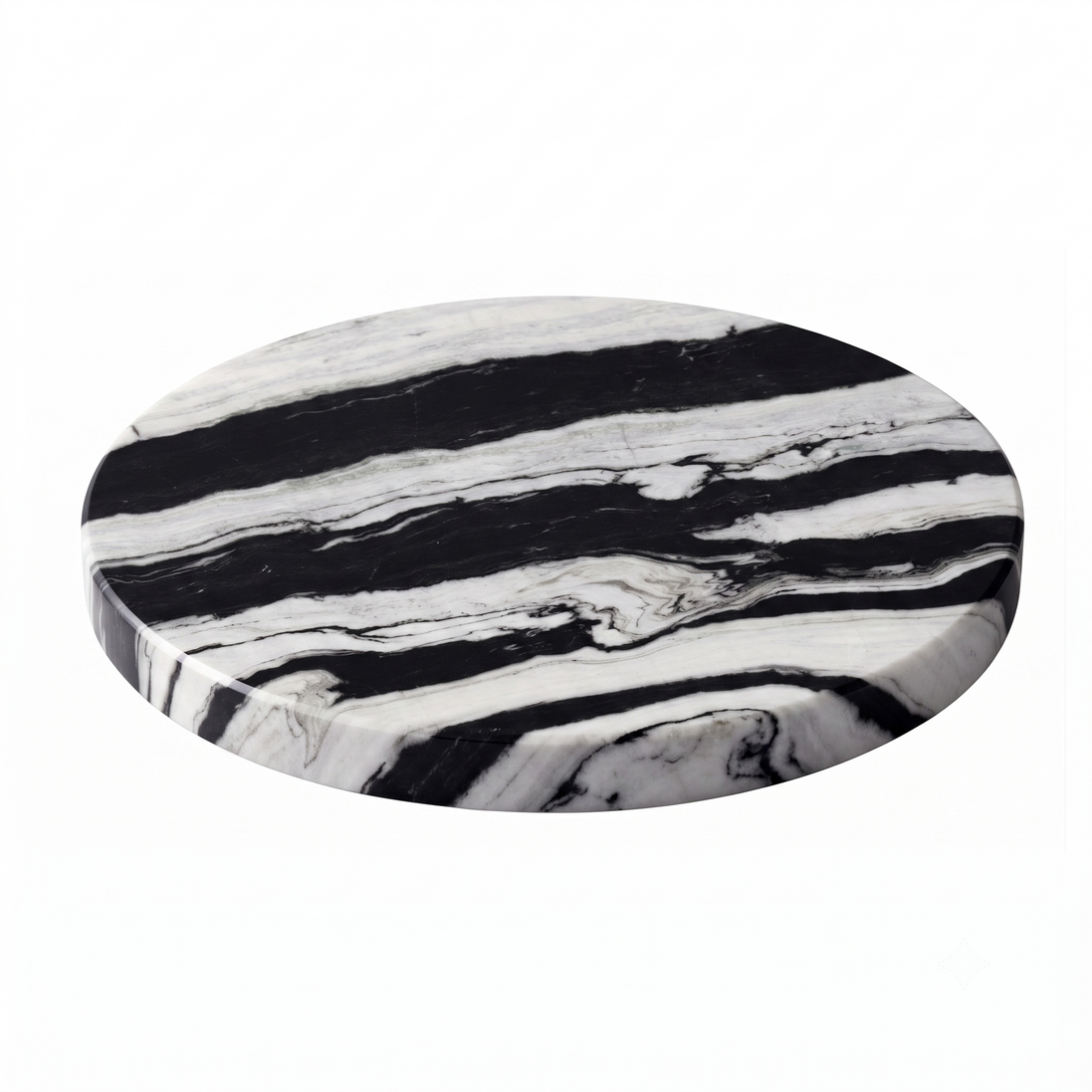 Handcrafted Natural Stone Coasters, Set of 4