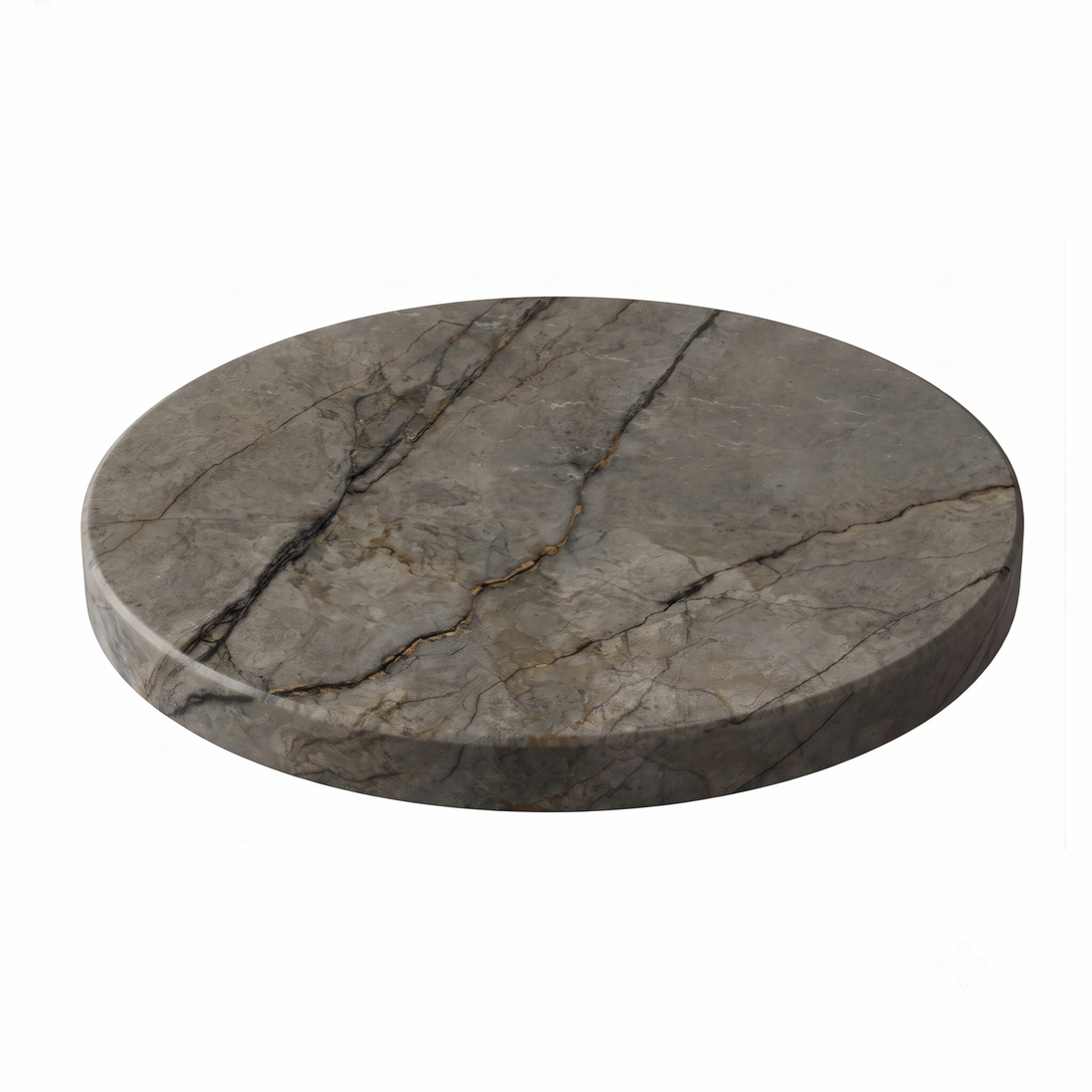 Handcrafted Natural Stone Coasters, Set of 4