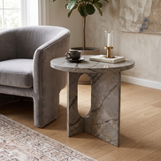 Sofia Natural Stone Side Table