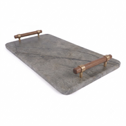 Elora Natural Stone Charcuterie Board & Serving Tray
